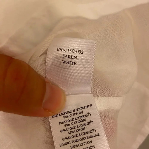 NWT Rails Faren Mini Dress White Size Medium - Picture 6 of 10